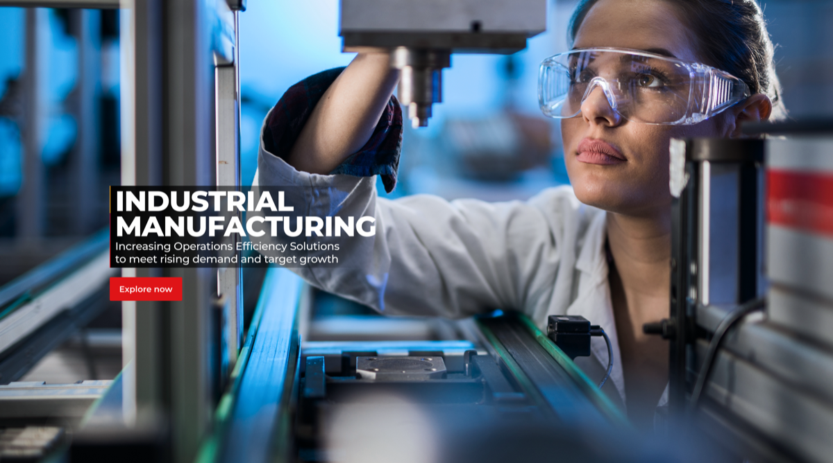 Distrelec industrial manufacturing hero.